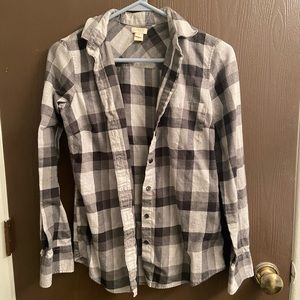 J Crew Button Up Flannel